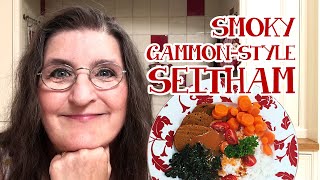 Smoky Gammon Style SeitHam SeitanVegan [upl. by Oinotnaocram813]