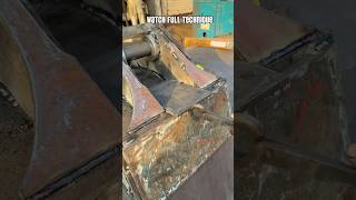 Build a new bucket  the stopper plate welding weldingnewbucket excavatorbucket [upl. by Goines]