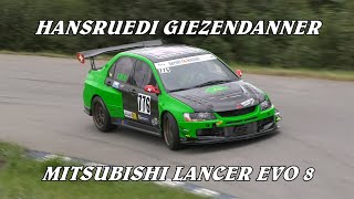 BERGRENNEN OBERHALLAU 2024  HANSRUEDI GIEZENDANNER  MITSUBISHI LANCER EVO 8  VIDEO BELLUNOVIDEO [upl. by Florencia]