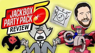 The Jackbox Party Pack 5 Review amp Individual Game Summary  2 Left Thumbs  Jackbox 5 Review [upl. by Leksehcey]