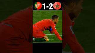 The Day Portuguese Fans will never Forget  Portugal vs Morocco World Cup Final Imaginary football [upl. by Rolecnahc]