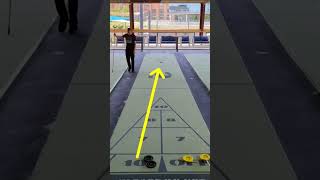 Shuffleboard 101 Hiding a disc behind a Tampa [upl. by Parent]