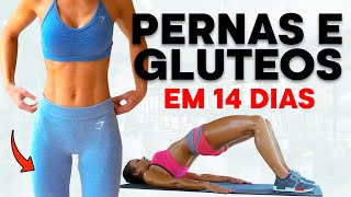 14 DIAS TREINO de PERNAS E GLÃšTEOS PARA GANHAR MASSA MUSCULAR TREINO COMPLETO COMPROVADO [upl. by Nahaj]