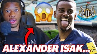 REACTING TO ALEXANDER ISAK│Newcastle star [upl. by Sine862]