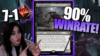 😯The BEST Mono Black Deck in YEARS🔥Standard MTG Arena Gameplay amp Deck Tech [upl. by Seen531]