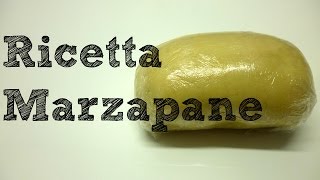 MARZAPANE ricetta marzipan recipe  Torte italiane [upl. by Drida248]