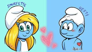 The Smurfs Hefty X Smurfette  AMV  crush [upl. by Azer910]