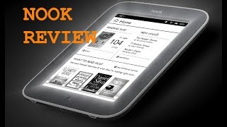 Best EReader under £50 Nook SimpleTouch Review BETTER THAN THE KINDLE [upl. by Hadnama]