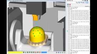 Vericut  NX CAM 910  Hole milling drilling with simultaneous repositioning [upl. by Atazroglam90]