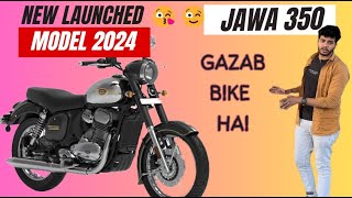 Jawa 350 model 2024 😍😮 Walkaround amp analysis in hindijawabike jawa350 bike jawabikes automobile [upl. by Imena]