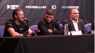 FULL PRESS CONFERENCE for Probellum in Newcastle Lewis Ritson Pat McCormack Troy Williamson [upl. by Poock]