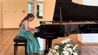 Samantha Shpata  L Van Bethoven Sonata Op2 No1 1st movement [upl. by Alexandr59]