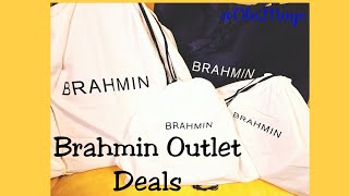 What deals did I find  Brahmin Outlet Haul  brahmin caroline honolulu parakeet handbags bag [upl. by Stig]