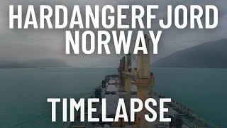 HARDANGERFJORD NORWAY rainy TIMELAPSE [upl. by Agamemnon]