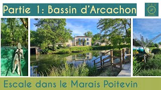 22  FR  🇨🇵Voyage Bassin dArcachon  Escale au Marais Poitevin  Camping La Venise Verte à Coulon [upl. by Aser]