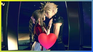 FF7 Rebirth Aerith and Cloud Romance  All Scenes and Final Date 4K [upl. by Baron]