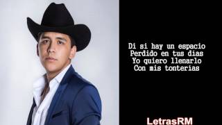 LETRA Christian Nodal  El Primer Tonto Oficial [upl. by Gurias]