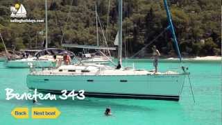 Sailing Holidays  Beneteau 343  Flotilla Sailing [upl. by Guttery]