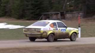 Jännerrallye 2014 SP 5 Liebenau Teil 2 mit tollen Driften 04012014 [upl. by Norret]