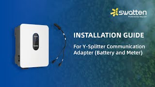 Installation Guide for YSplitter Communication Adapter Battery and Meter [upl. by Dloraj]