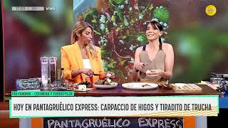 Hoy en el quotPantagruélico Expressquot aprendemos a cocinar tiradito de trucha │ DPZT │ 271223 [upl. by Tierell]