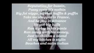 Dj Khaled  Take It To The Head Lyrics FtRick Ross Nicki Minaj Lil Wayne amp Chris Brown [upl. by Mattson]