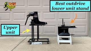 Build assemble outdrive lower unit engine stand [upl. by Natsirk975]