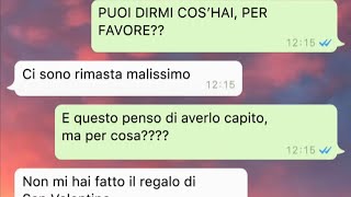 LITIGIO di coppia a SAN VALENTINO 💘 [upl. by Aivull730]