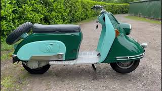 1957 Heinkel Tourist 103 [upl. by Claudetta435]