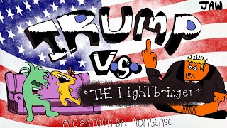 Trump vs The Lightbringer  Oney Plays Animated [upl. by Nilauqcaj655]