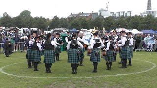 Mackenzie Caledonian Pipe Band at The World Pipe Band Championship 2023 [upl. by Derk613]