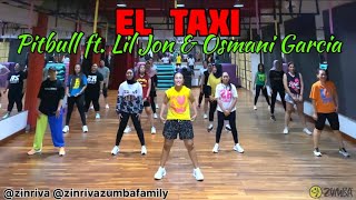 EL TAXI  Pitbull ft Lil Jon amp Osmani Garcia  Zumba  Zin Riva  Choreo lama hilang sama yutub dlu [upl. by Rimidalg404]