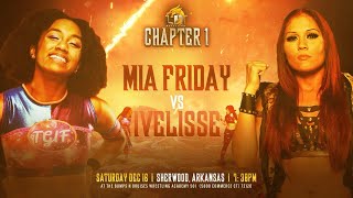 Ivelisse vs Mia Friday 121623  LIT Wrestling [upl. by Roddie]