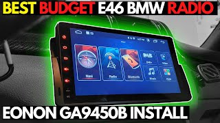 UPDATE Your E46 BMW Interior on a Budget  EONON GA9450B Android Head Unit Install  Project M3 Ep3 [upl. by Nebeur109]