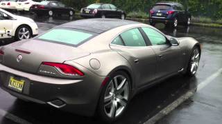 Fisker Karma EV extended range NJ electric vehicle [upl. by Atneuqal]