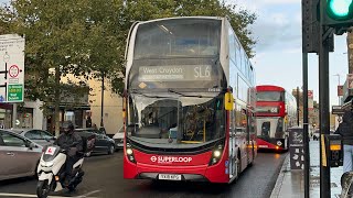 A few London Buses at Tulse Hill [upl. by Salvadore]