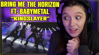 Im Energized Bring Me The Horizon  Kingslayer ft BABYMETAL  FIRST TIME REACTION  Live In Tokyo [upl. by Brindell]