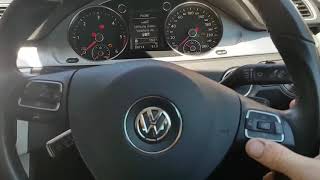 Vw Passat 2015on service interval reset [upl. by Reginald]