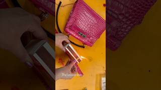 DIYing a Luxury Handbag diy lasercutting leather hermes [upl. by Lewis]