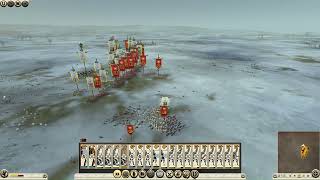 Total War Rome II  Battle of Sarai Custom Battle [upl. by Maighdlin47]