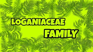 Loganiaceae Family  Homoeopathic Remedies  GENERALS [upl. by Steiner197]