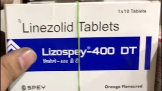 Lizospey 400mg DT tablet Full Information In Hindi  Uses  Side effects  Dosage [upl. by Kline]