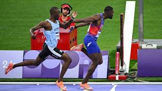 USA Makes History with Gold in Mens 4x400M Relay at Paris 2024 Olympics Botswana Takes Silver [upl. by Eilesor253]