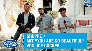 Gruppe 07 Jan B  Daniele amp Marvin mit quotYou Are so Beautifulquot von Joe Cocker  DSDS 2021 [upl. by Acnaiv511]