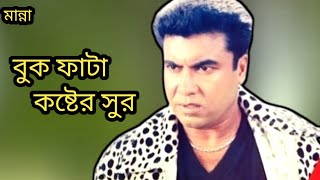 বুক ফাটা কষ্টের সুর মাননা ভাই  koster background music manna [upl. by Devol]