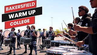 Bakersfield College 2024  WGI Finals Warm Up [upl. by Padget]