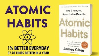 Atomic Habits Book Summary English  How to become 3778 times better at anything1 better everyday [upl. by Koblick731]