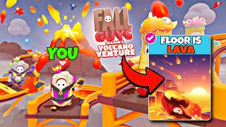 LIVE Fall Guys Floor Is Lava Event Customs [upl. by Masry]