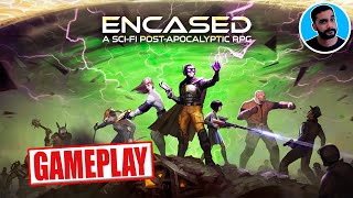 ENCASED  GAMEPLAY  NOVO JOGO DE RPG DE FICÇÃO CIENTIFICA [upl. by Templia]