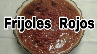 Frijoles Colorados Con Costilla [upl. by Araid916]